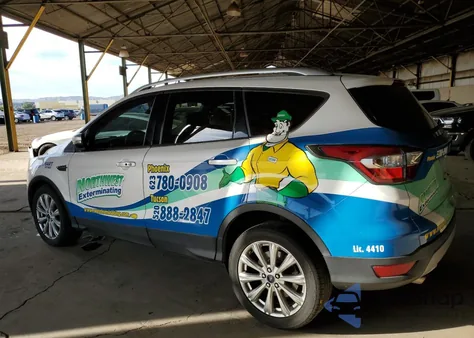 2017 Ford Escape Titanium from USA, damaged, VIN 1FMCU0JD9HUB53494